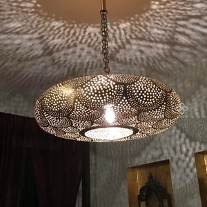 Moroccan Chandelier ceiling lamp for art lovers - Moroccan Pendant Light - New Home Decor Lighting