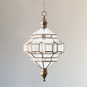 Milky Glass Lighting, Moroccan lighting style Elegance Filigrain suspension light, White Glass Ceiling Chandelier