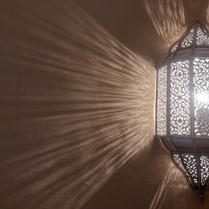 Traditional wall sconce 100% handmade Moroccan lighting image 3