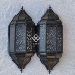 Traditional wall sconce 100% handmade Moroccan lighting image 7