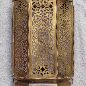 Brass Wall Sconce Lantern – Handmade Outdoor Wall Light, Oriental Lantern Lamp, Luxury Garden & Entryway Lighting Fixture bild 4