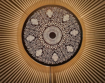 Handmade Brass Moroccan wall sconce, Brass designer lamp, Moroccan wall light design,