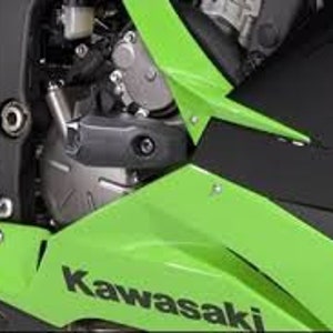 Kawasaki Logo Stickers 2x 6