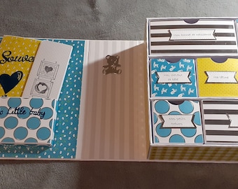 COFFRET NAISSANCE SCRAPBOOKING