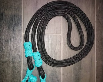 Gorgeous yacht rope reins 8 feet