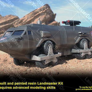 Damnation Alley Landmaster Resin model kit_ unassembled