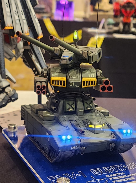 RMV1 Guntank Custom 3d Printed 1/144 Untrimmed Unassembled Resin