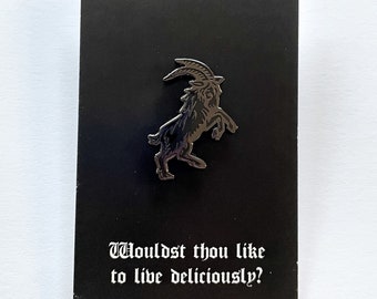 The VVitch || Black Phillip || Occult || Enamel pin badge