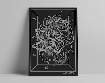 The Thing || Vintage Cult Horror - A3/A4 Art Print