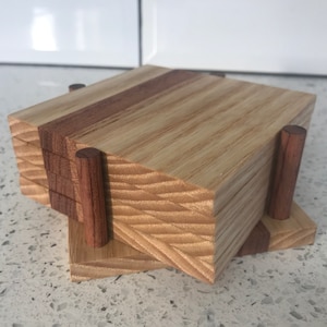 houten achtbaan set
