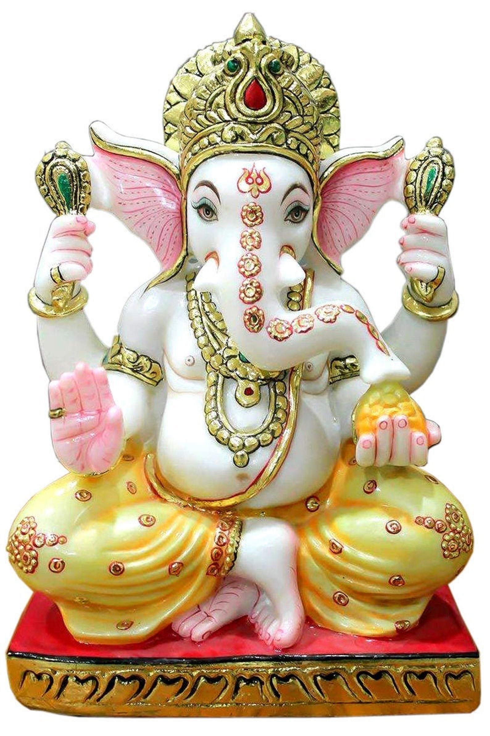 Marble Ganesh Statue idols handcrafted Ganesha idol Ganesha | Etsy