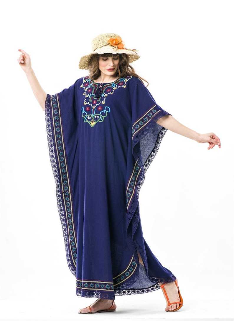 PURPLE EMBRO\u0130DERED DRESS summer and festival dress bohemian styled hippie styled