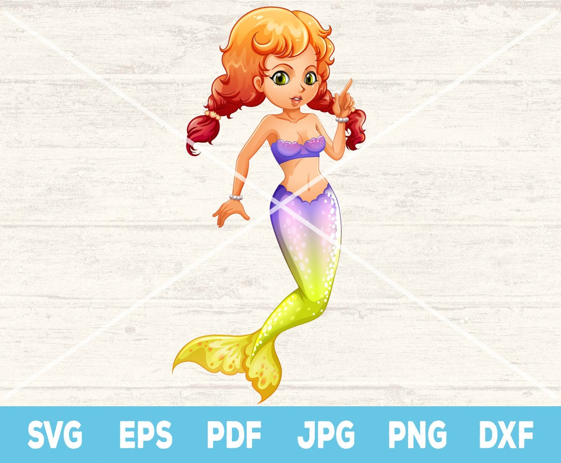 Download Little mermaid svg Mermaid svg bundle mermaid cut file | Etsy