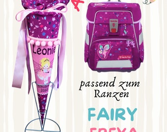 Schultüte passend zum Ranzen Fairy Freya von Step by Step | verschiedene Applikationen | Einschulung