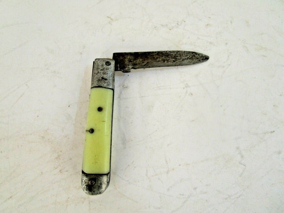 1940's Small Vintage Pocket Knife | Rare Miniature Folding Knife | Antique Collectible Blade | Beautiful Tiny Knife | 1940s Keepsake
