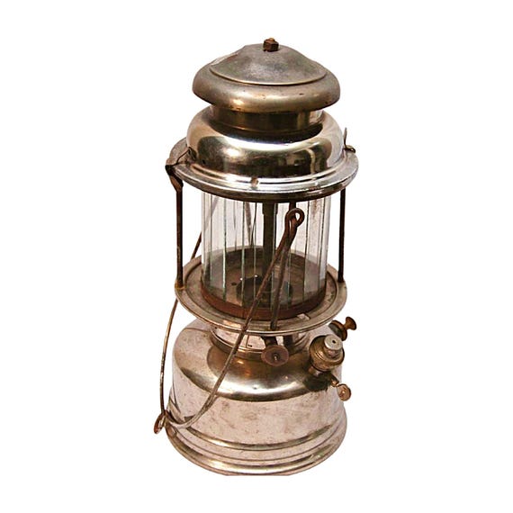 Rare Vintage Radius No. 119 Kerosene Pressure Lantern - Antique Swedish-Made Lamp - Decorative Collectible Lighting Piece for Enthusiasts L1