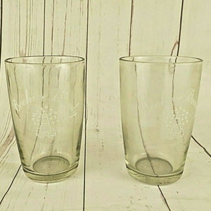 Vintage Beehive Brandy Glasses - Yera Indian Glassware Set