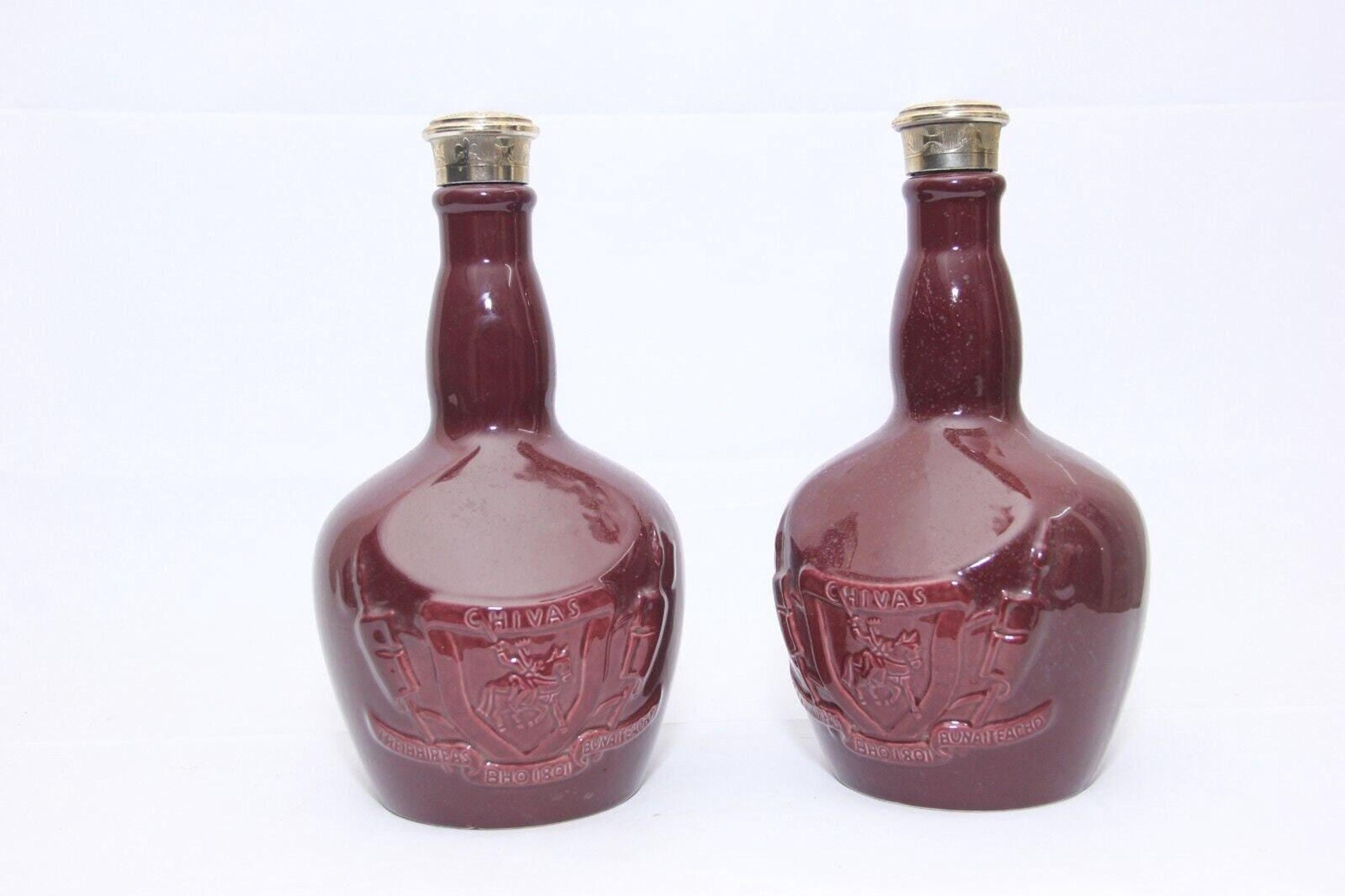 Rustic Decor | Vintage Chivas Brothers Ceramic Bottle, Scottish