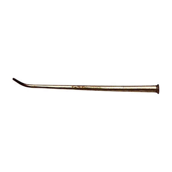 Brass Chrome Polished Goldsmith Air Blower Pipe– Rare Jewelry Making Tool Vintage Hand Crafted Collectible for Craftsmen and Enthusiasts