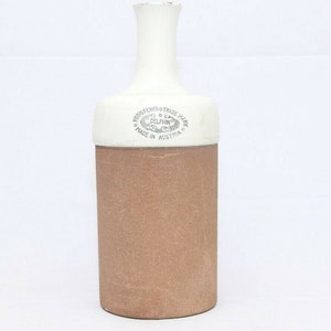 1930s Unique Delphin Water Filter Ceramic Bottle Made in Austria, Vintage Mix Material, Antique Home Decor, Collectible Kitchenware