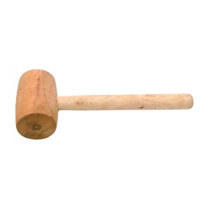 Handmade Wooden Round Head Mallet Hammer: Woodworking, Carpentry ...