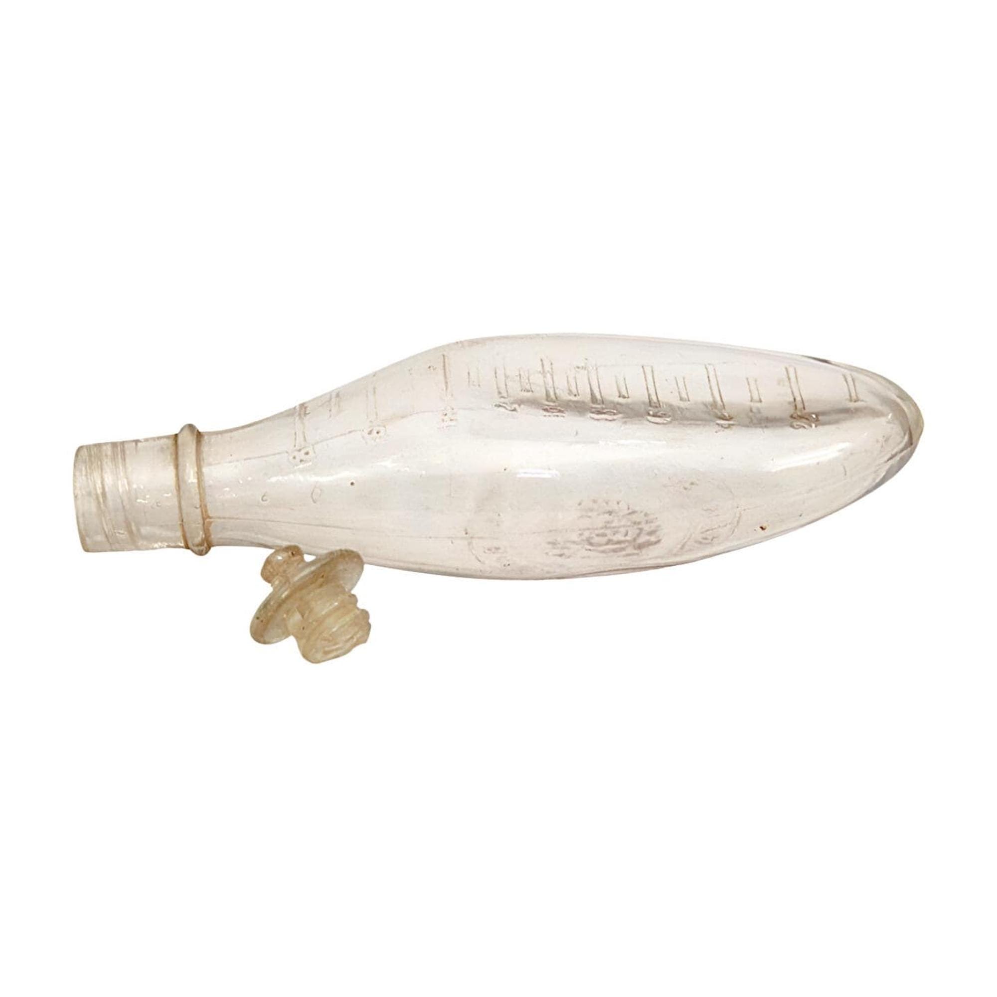 Antique Glass Baby Bottle, Vintage Medical Collectible Decor - Etsy