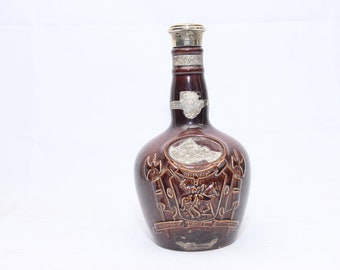Vintage Chivas Brothers Ceramic Bottle: Copeland Spode Scottish Bar Decor