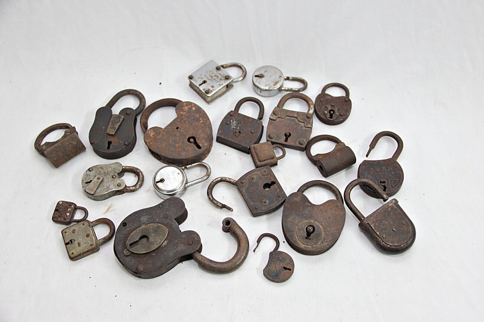 Antique Vintage Bear Padlock パドロック Lock FDXGYH Vintage Mini Bear Padlock Lock Antique Style Small