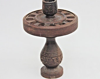 Handmade Wooden Candle Holder | Rustic Vintage Farmhouse Decor