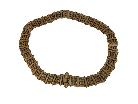 Rare Vintage Antique Tribal Metal Belt Belly Chain India Kamarbandh Waist Chain Handmade Jewelry Ethnic Silver Tone Solid Metal Collectible