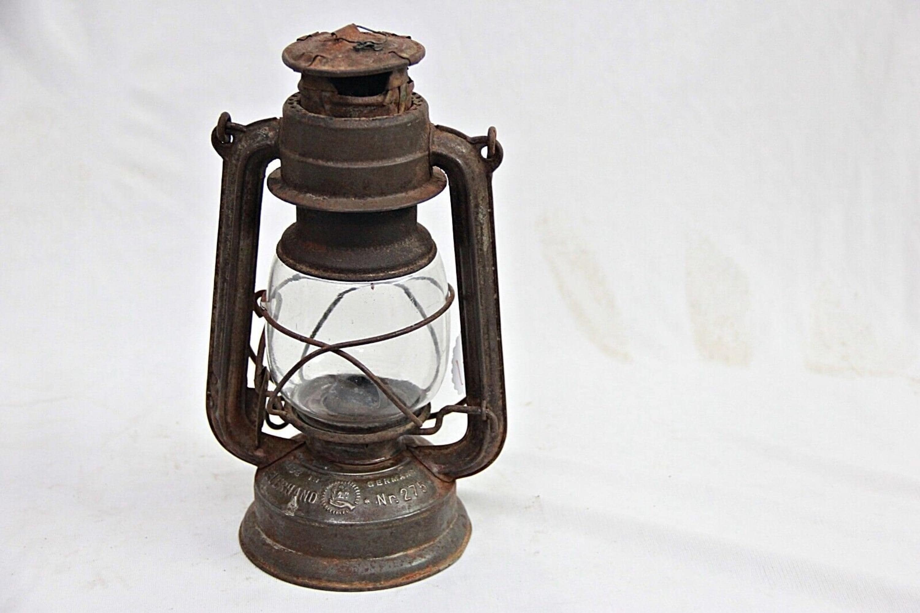 Vintage Feuerhand Kerosene Lantern, German 275 Feuerhand Lamp