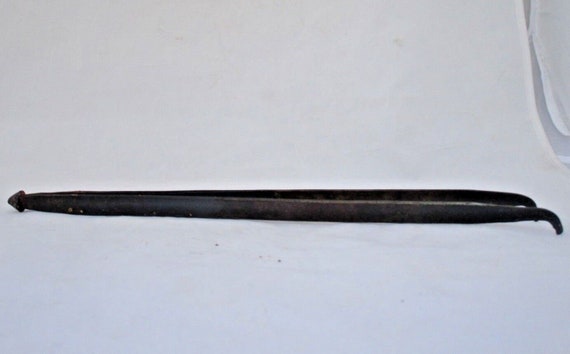 Antique Goldsmith Iron Tongs (Chimta) – Vintage Extractor Tool, Collectible Tweezer for Jewelry Making, Rustic Decor or Collector’s Display