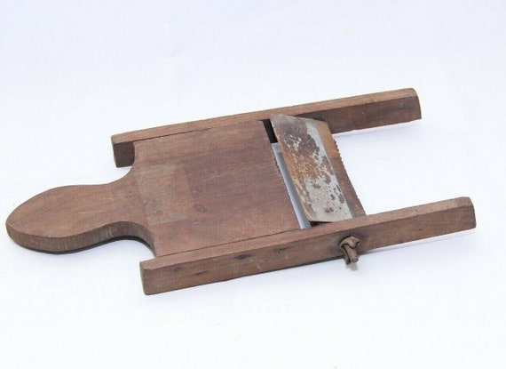 Vintage Hand-Punch Vegetable Wooden Grater–  Rustic Kitchen Cutter, Collectible Handmade Grater, Antique Charm Tool for Culinary Enthusiasts