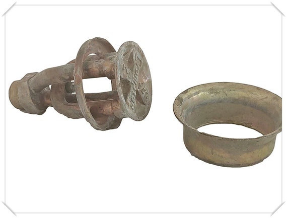 Vintage Crompton Kerosene Stove Burner Head Medium Size with Collar Ring India - Antique Cooking Tool Fuel Efficient Outdoor Camping