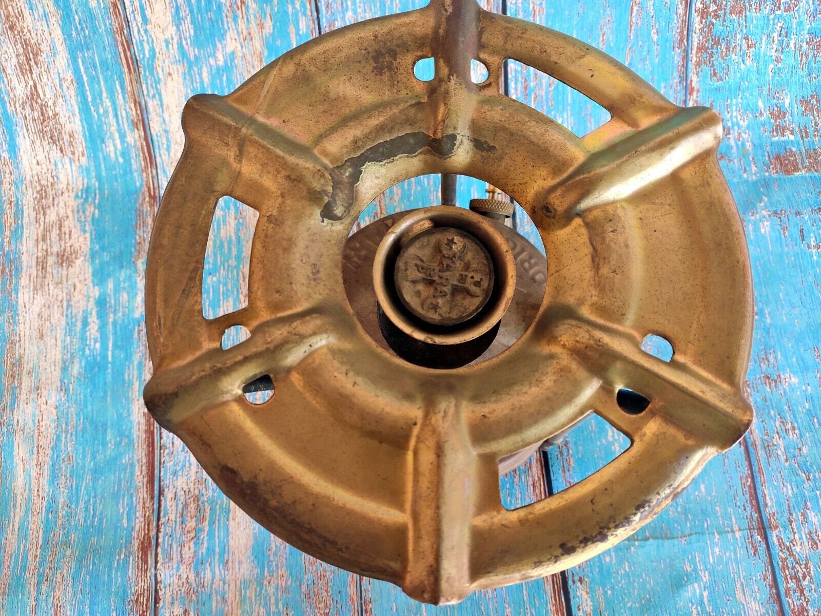 Vintage Marlex No.1 Brass Kerosene Camp Stove – Rare