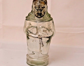 Vintage Old Monk Rum Bottle: Rare Collectible Barware Decor