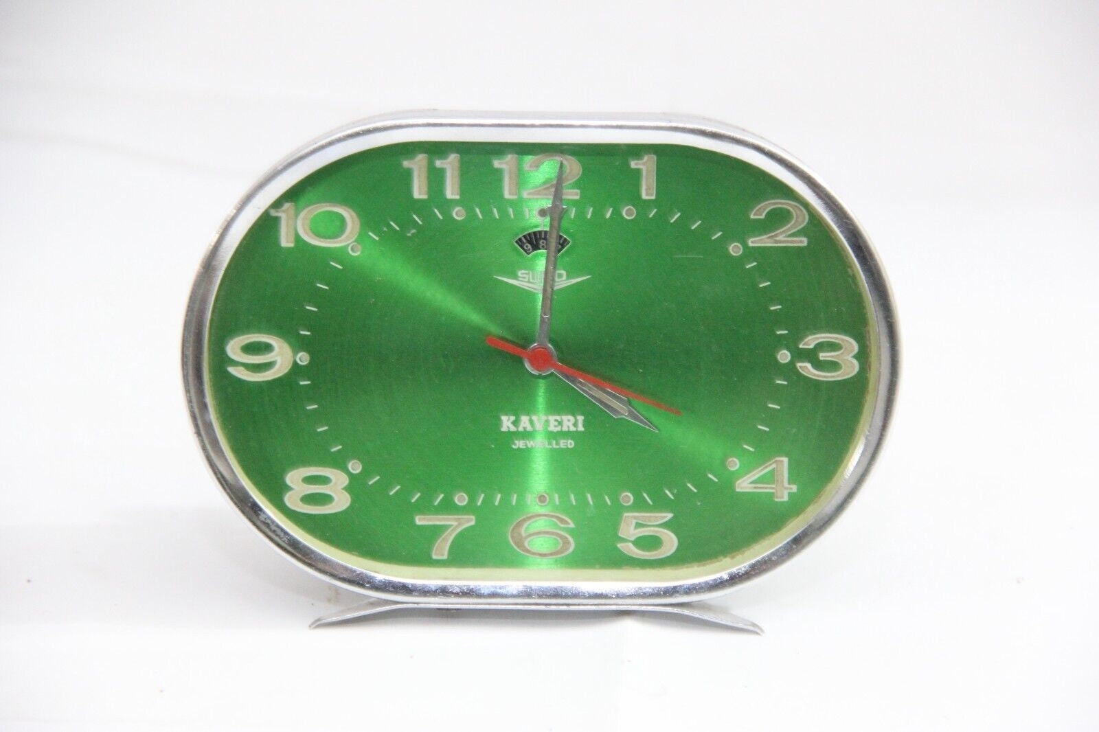 Vintage Old Green Dial Table Top Alarm Clock Swito Brand in Etsy