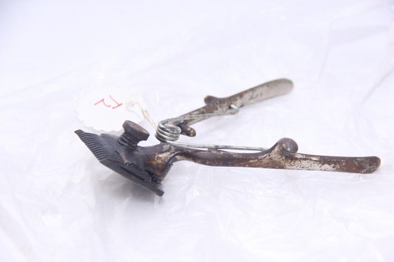 Cortadora de pelo Manual de mano para barberia Vintage antigua cortadora de pelo coleccionable cortadora de pelo antigua Retro herramientas de barbero de Metal T2 Etsy Mexico