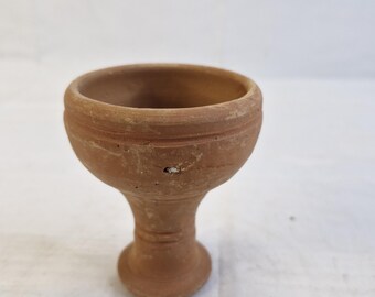 Traditional Clay Terracotta Chillam Pot – Handmade Indian Craft Decor