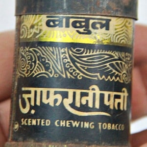 indian tobacco tin Indian Tobacco Tins