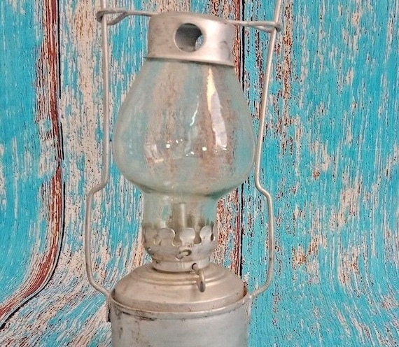 Kerosene Lantern – Collectible Oil Lamp | Made in India Rustic Light | Vintage Rare Industrial Decor | Nostalgic Farmhouse Find