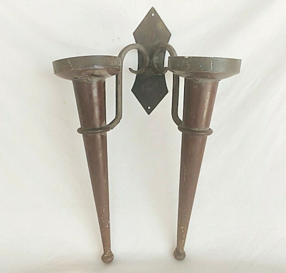 Vintage Iron Hanging Candle Stand Mashal Design | Home & Garden Decor | Rustic Decorative Iron Candle Holder | Antique Candle Holder