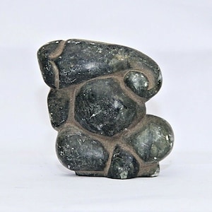 Statua in marmo d&#39;epoca del Signore Ganesha: oggetto da collezione d&#39;arte indiana artigianale