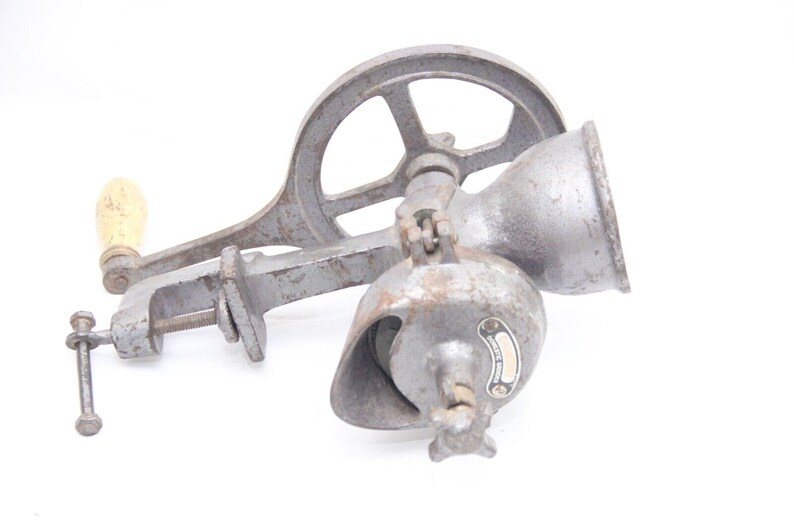 Victoria Manual Grain Grinder Table Clamp Corn Mill With Low Hopper