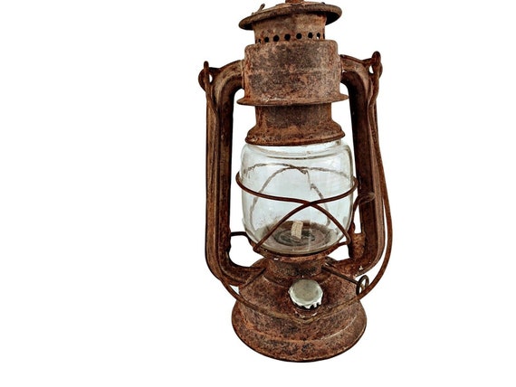 Vintage German Nier Feuerhand Firehand Kerosene Oil Lantern #Nr. 275 | Antique Rustic Lighting | Collectible Vintage Oil Lamp G5