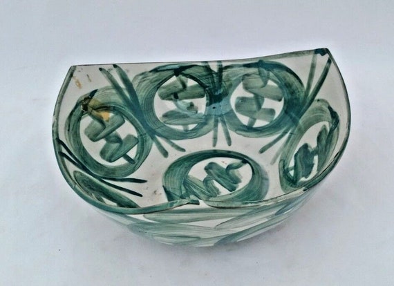 Vintage Collectible Porcelain Fruit Bowl from India – Unique Antique-Style Design, Decorative Kitchen or Home Dish, Timeless Artisanal Decor