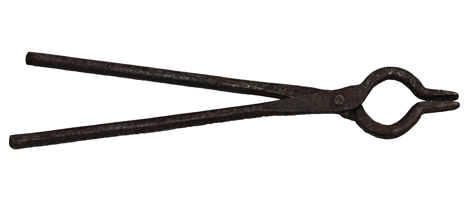 Old Primitive Blacksmith Made Tongs B-4. 