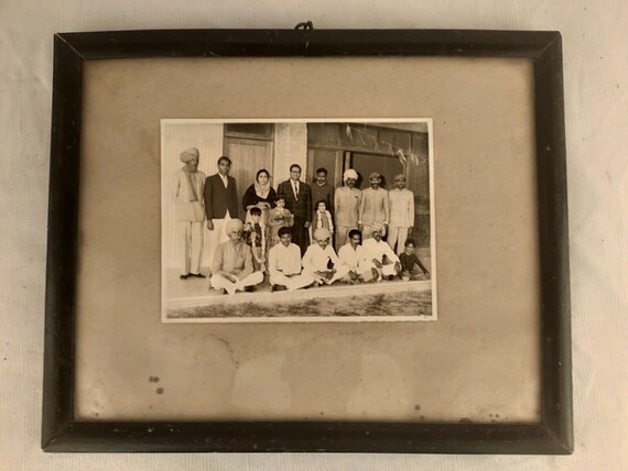Vintage B/W School Prize Function Photo – Authentic Rajasthan Antique Camera Print, Historical Event Art for Nostalgic Wall Décor Collectors