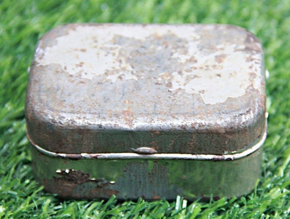 Rustic Vintage Metal Box from India- Unique Decorative Storage, Nostalgic Collectible Artifact Timeless Charm for Collectors and Enthusiasts