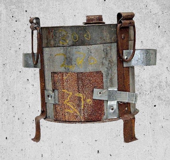 Iron Sigdi Angeethi - Traditional Indian Multifunctional Stove, Tandoor, Heater, Ashtray, Rustic Iron Wood Coal Burner Outdoor & Home Use